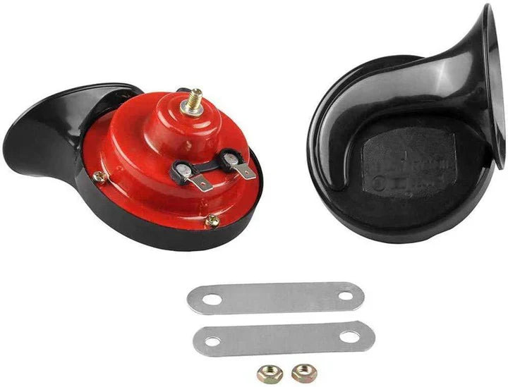 BOCINA CARACOL DOBLE 12V AUTO MOTO CAMIÓN SONIDO DE ALTA POTENCIA