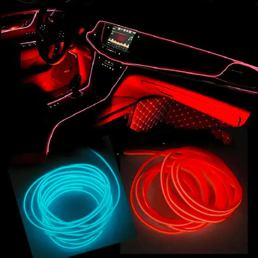 TIRA DE LUCES LED PARA INTERIOR DEL AUTOMÓVIL
