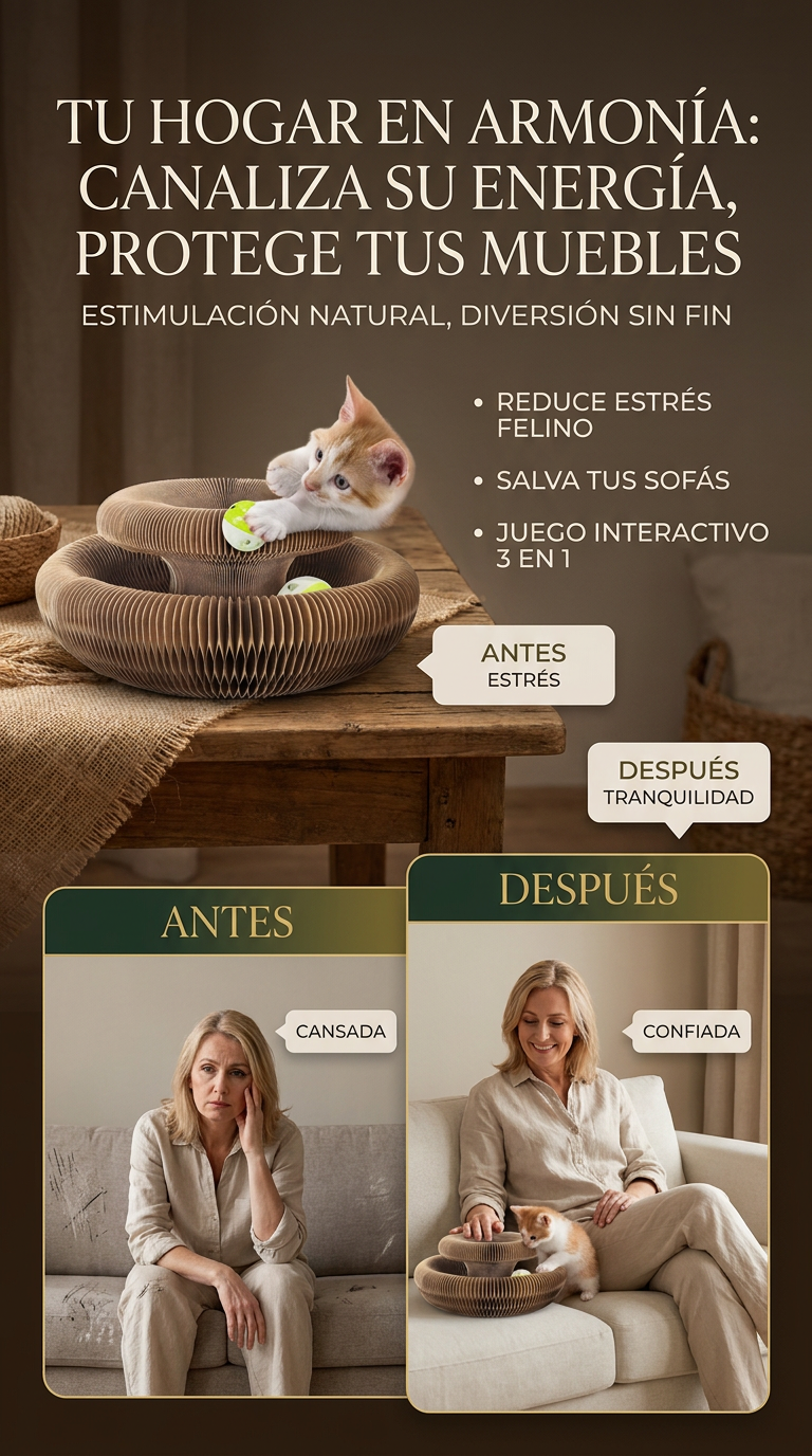 JUGUETE RASCADOR GATOS : ESTIMULADOR