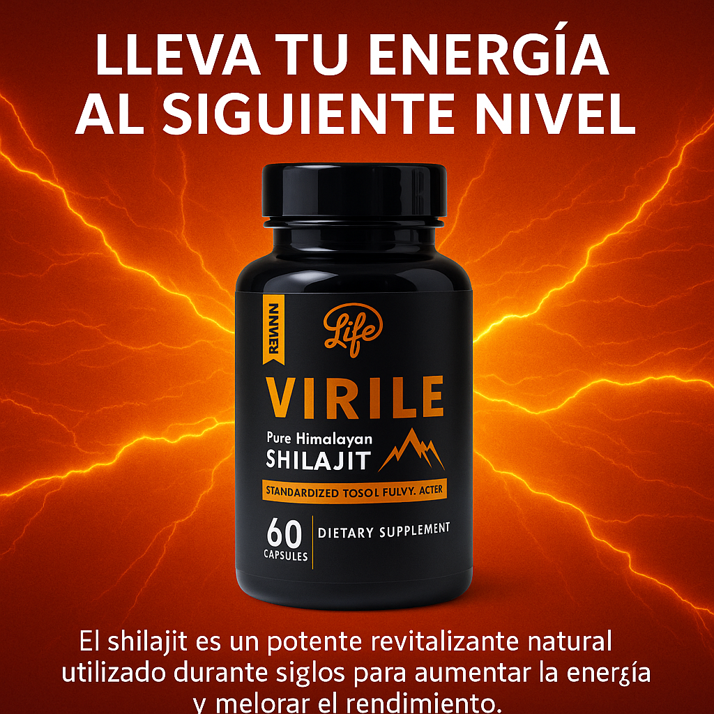 VIRILE con shilajit del himalaya