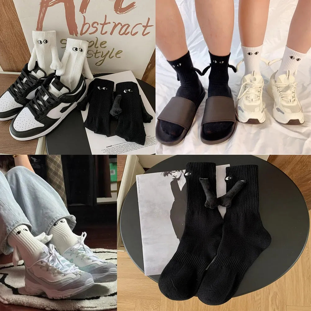 2 PARES CALCETINES MAGNÉTICOS – ¡DIVERTIDOS Y ÚNICOS!