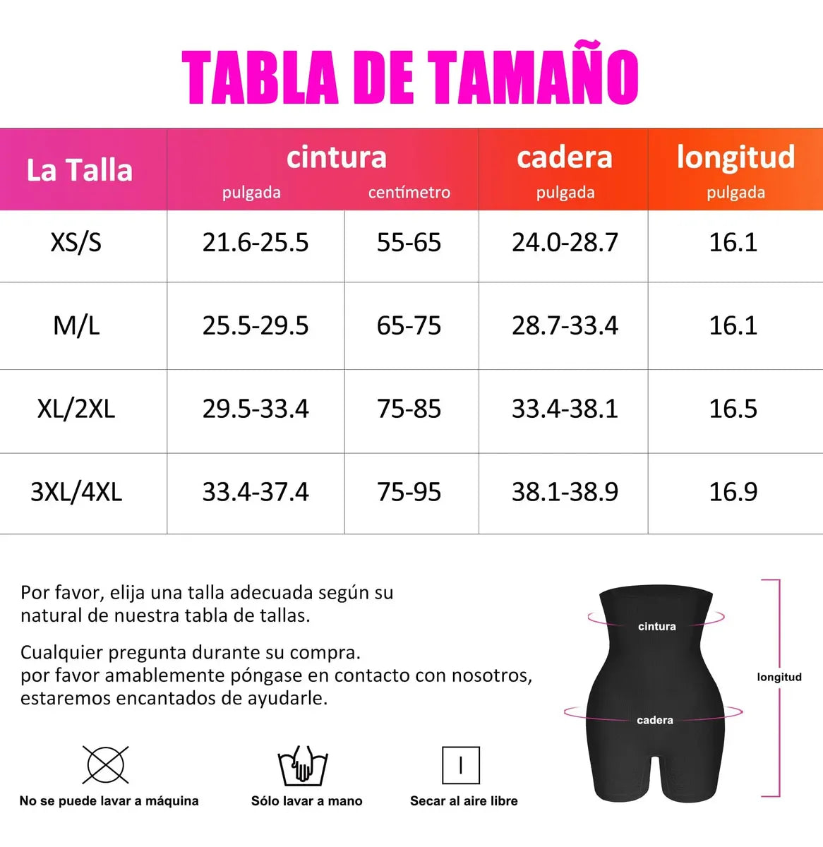 2 FAJAS MOLDEADORAS REDUCTORAS – CONTROL ABDOMEN Y LEVANTA COLA