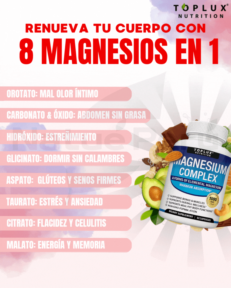MAGNESIUM COMPLEX – TOPLUX 1000 MG