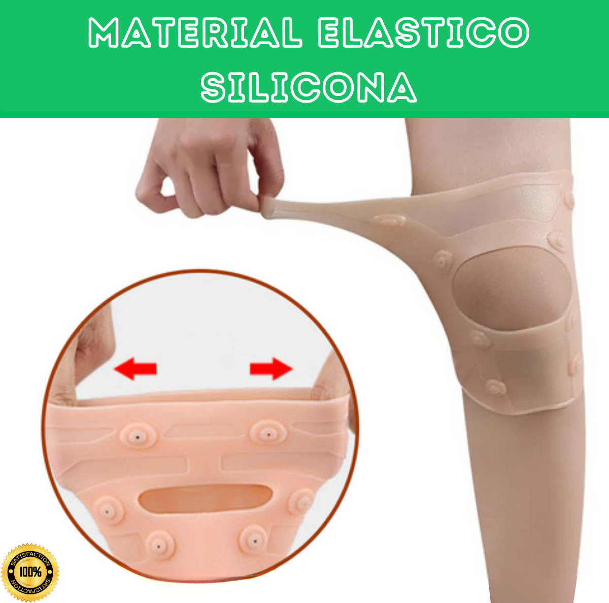 RODILLERA MAGNÉTICA TERAPÉUTICA CON IMANES – UNISEX