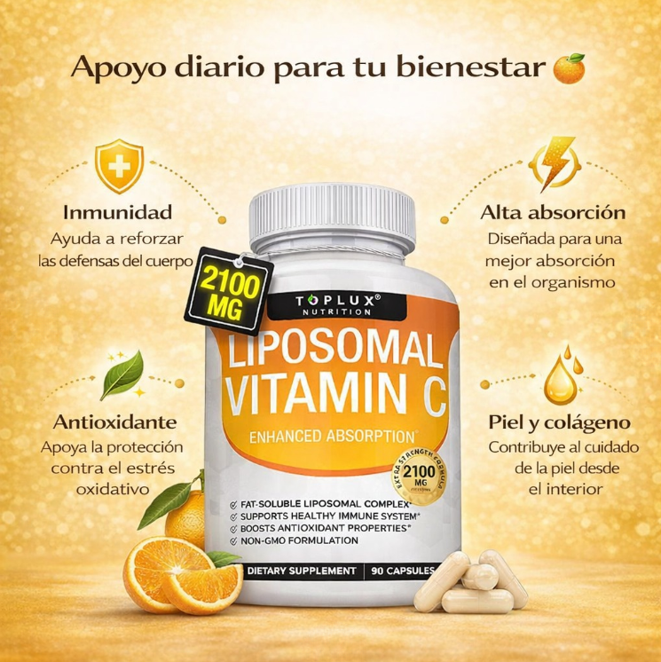 LIPOSOMAL VITAMINA C – 60 CÁPSULAS