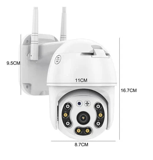 CÁMARA DE SEGURIDAD HD WIFI IMPERMEABLE