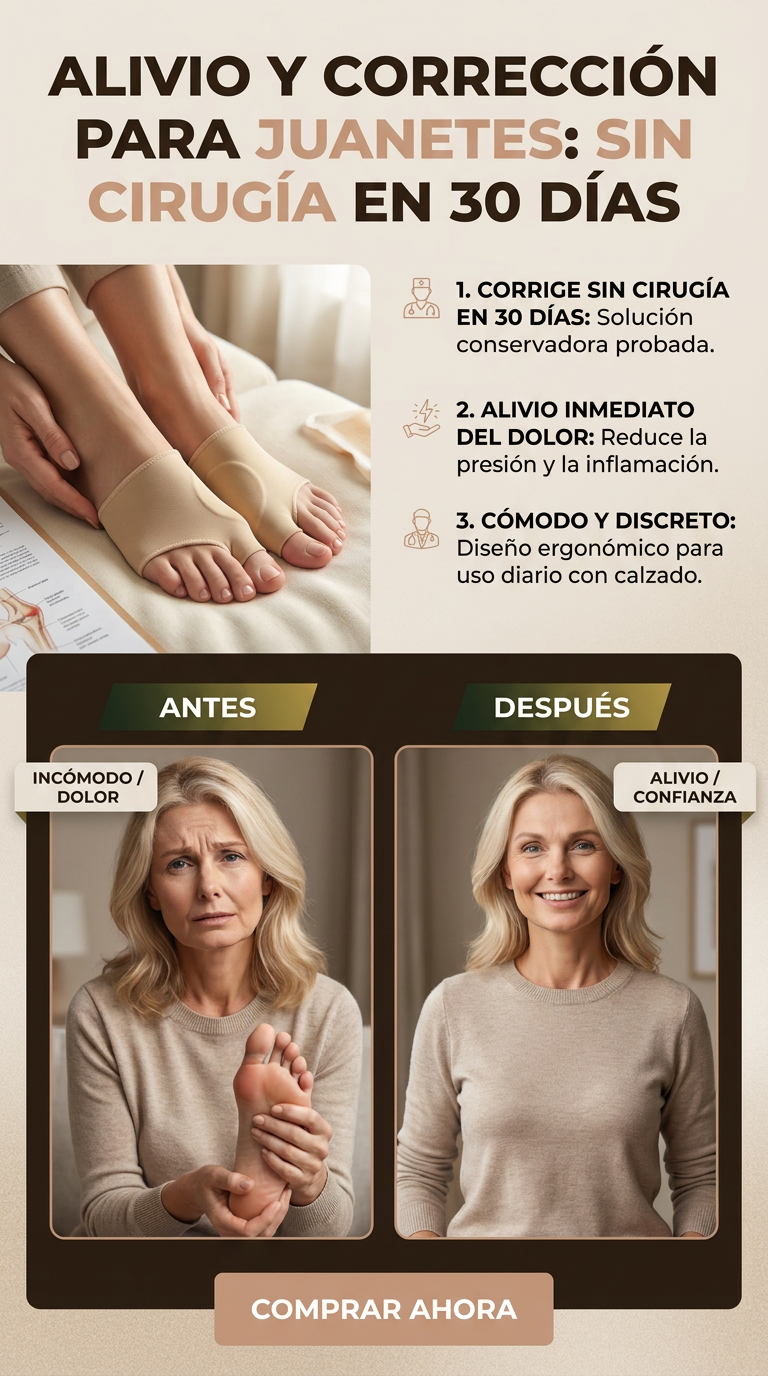 CORRECTOR JUANETES ORTOPÉDICO (PAR)