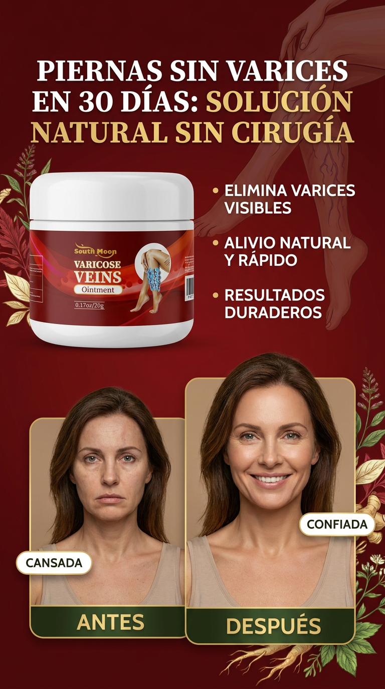 CREMA ANTI-VARICES -EXTRACTOS HIERBAS NATURALES