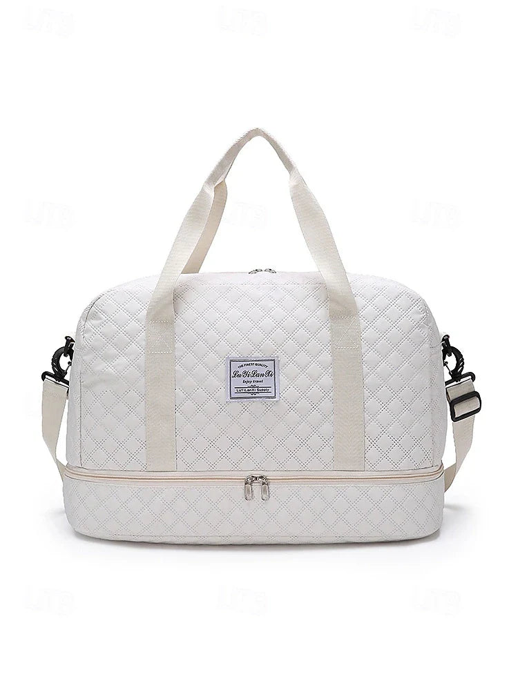 BOLSO DE VIAJE IMPERMEABLE DE NAILON – LIGERO, ELEGANTE Y PRÁCTICO